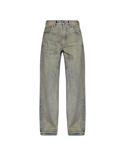 Rick Owens Gray 'geth' Jeans,