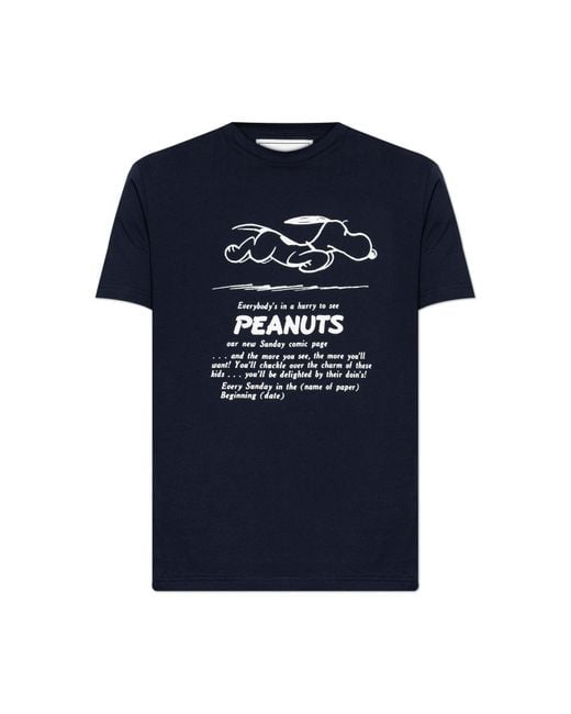 Iceberg Blue T-Shirt With Print for men