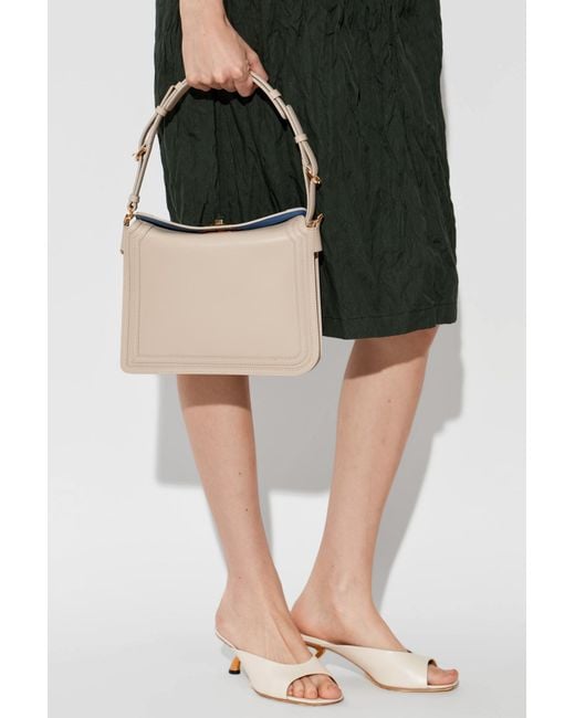Lanvin Natural Shoulder Bag 'Compagnon'