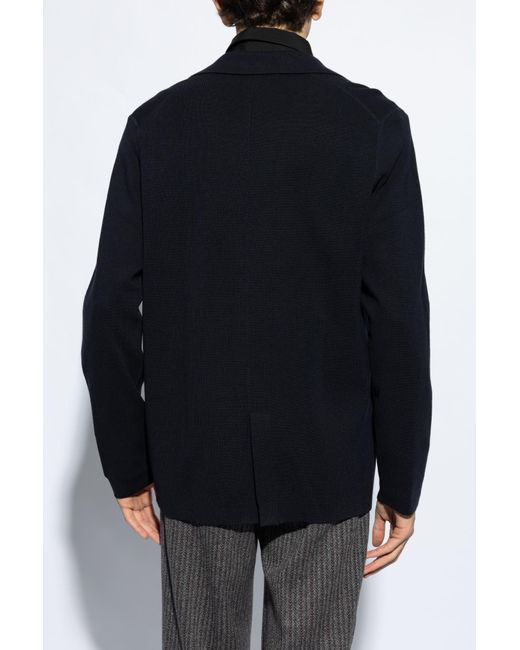 Paul Smith Blue Cardigan With Pockets, for men