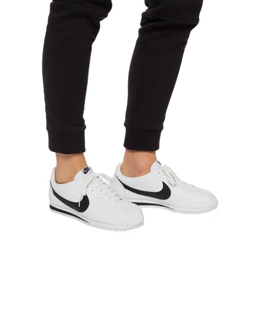 white cortez shoes