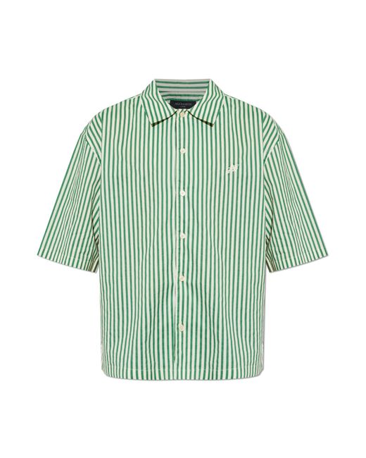 AllSaints Green "Chopin" Shirt for men