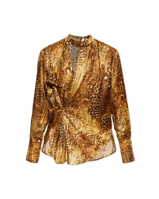 AllSaints Metallic 'Zellie' Shirt