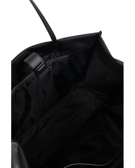 Tory Burch Black "Ella" Shopper Bag