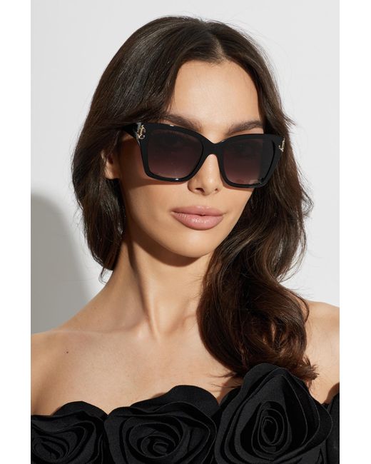 Jimmy Choo Black Sunglasses