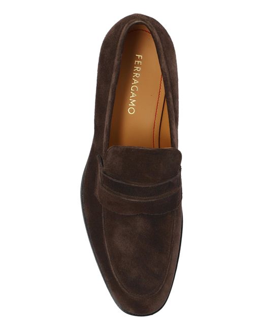 Ferragamo Natural Leather Shoes 'Felipe' for men