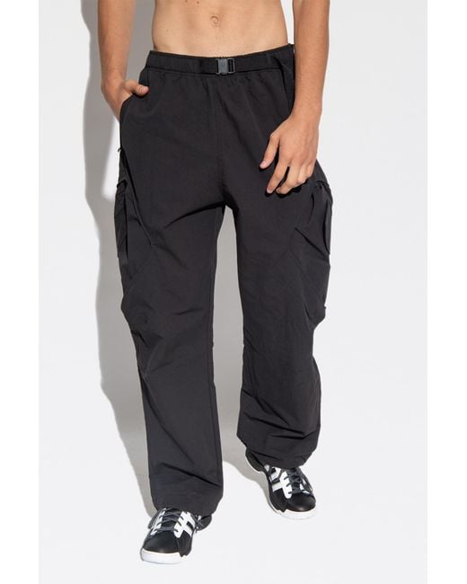 Adidas Originals Black Trousers With Logo for men