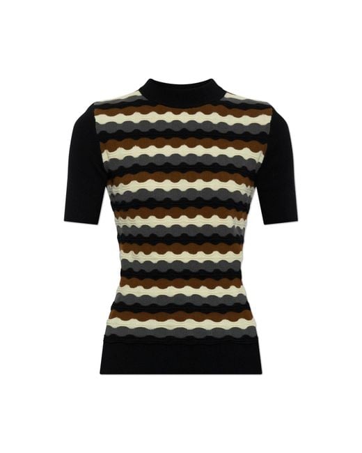 Marni Black Wool Sleeveless Sweater