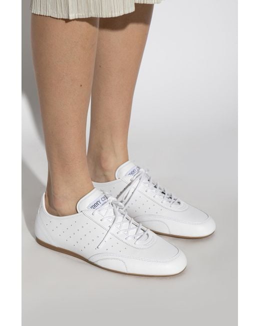 Jimmy Choo White 'Sunny' Sports Shoes