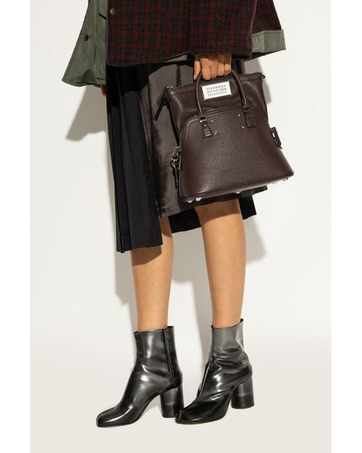 Maison Margiela Black Handbag '5Ac Classique Mini'