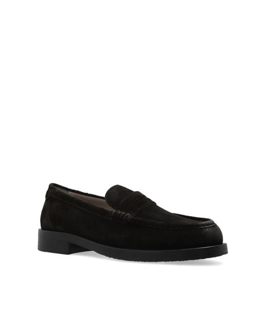 AllSaints Black 'Bloom' Loafers for men