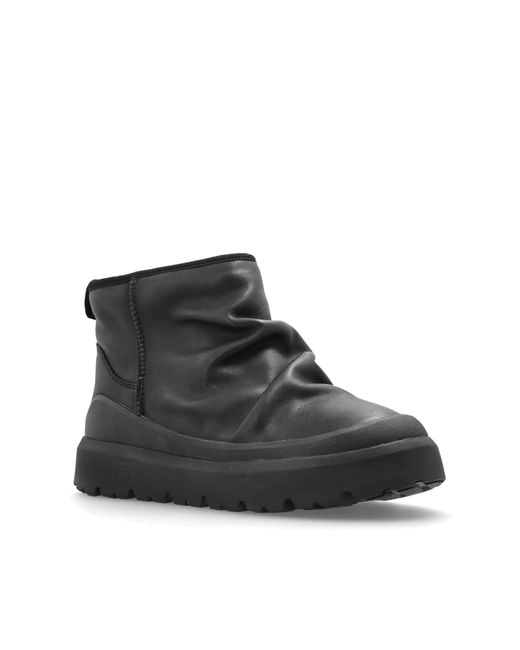 Ugg Black 'Heritage Utility Mini' Snow Boots for men