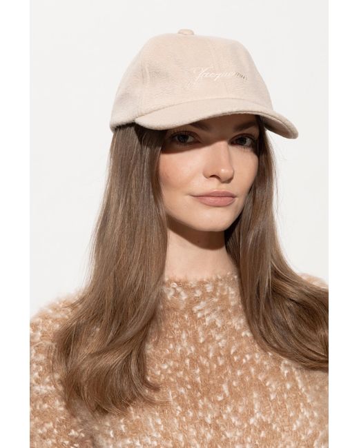 Jacquemus Natural Wool Hat