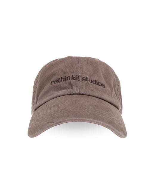 Rethinkit Studios Brown Baseball Cap