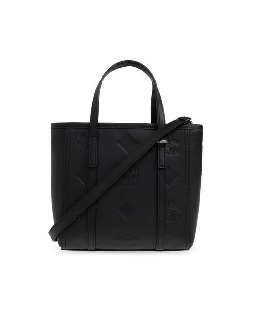 MCM Black 'Mini Toni' Handheld Bag