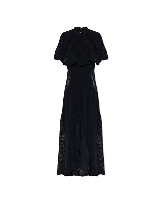 Lanvin Black Off-Shoulder Dress