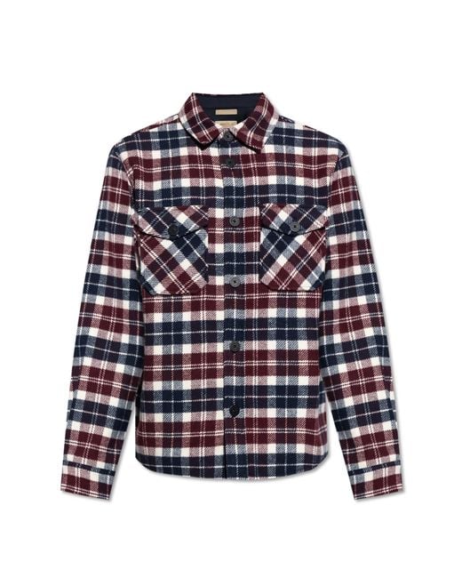 Woolrich Multicolor Plaid Patterned Shirt for men