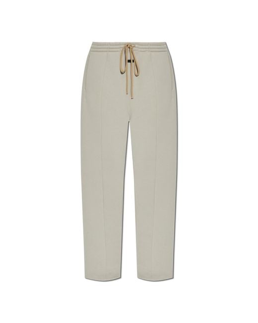 Fear Of God White Pants With Logo for men