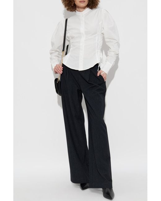 AllSaints Black Aleida Trousers