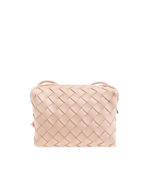 Bottega Veneta Pink Mini Loop Camera Bag