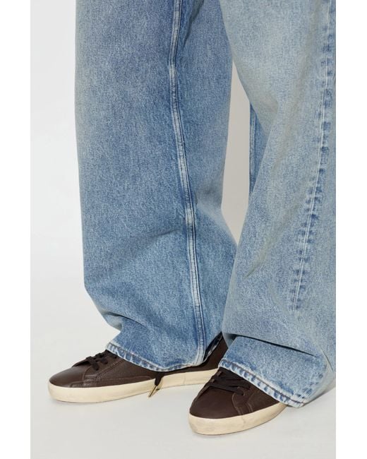 Golden Goose Deluxe Brand Brown 'Super-Star Classic With List' Sports Shoes for men