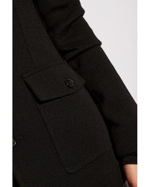 Saint Laurent Black Wool Jacket