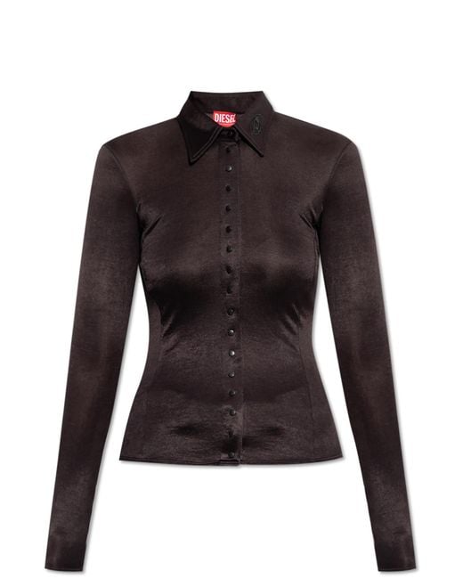 DIESEL Black Shirt C-Elaia