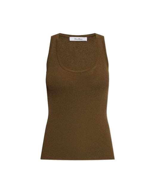 Max Mara Green Top 'Editta'