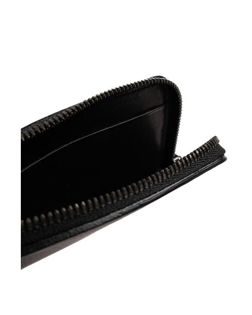 Discord Yohji Yamamoto Black Leather Card Holder for men