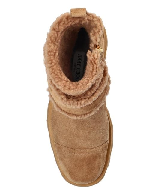 Jimmy Choo Brown Suede Shoes 'Meena'