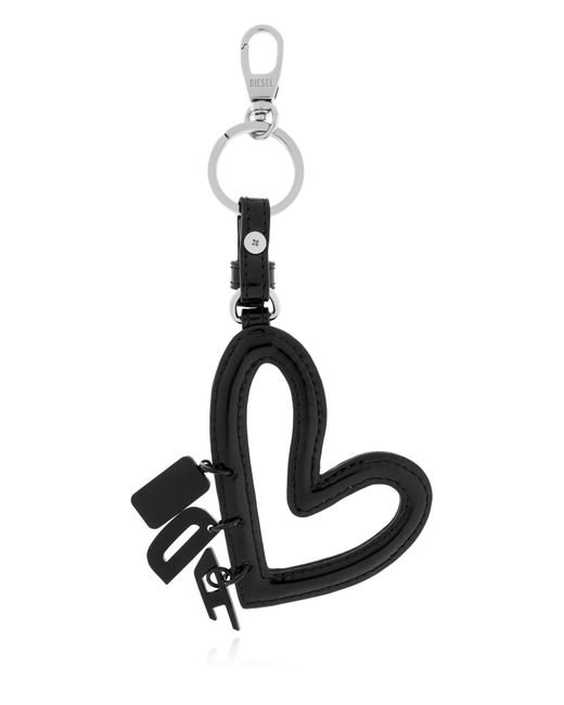 DIESEL White 'Multi Ii' Keyring