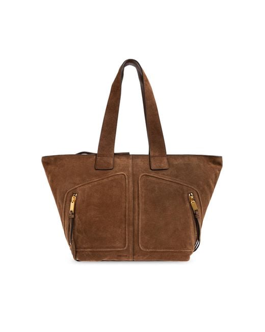 AllSaints Brown Jean Rey Bag