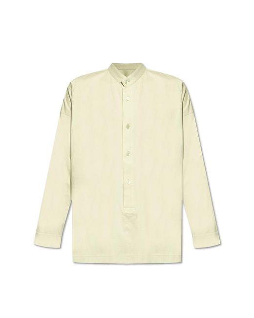 Homme Plissé Issey Miyake Natural Cotton Shirt, for men