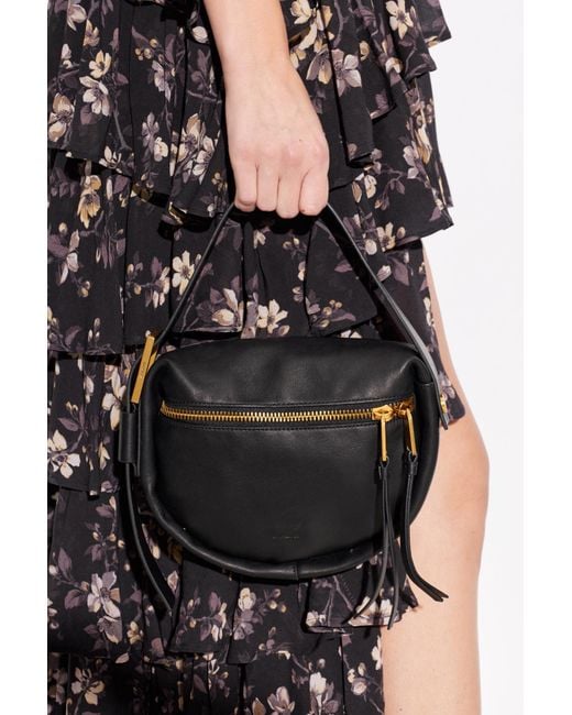 AllSaints Black Shoulder Bag 'Noemie Mini'