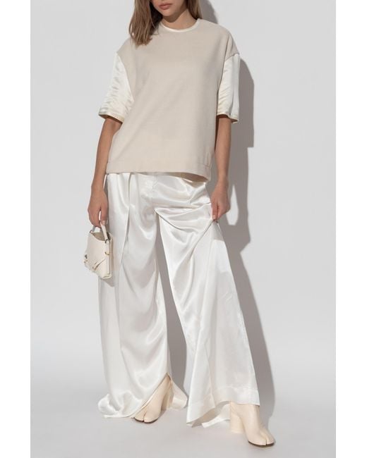 Jil Sander Natural Wool Top