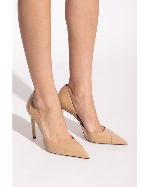 Jimmy Choo White Heeled Shoes 'Brigitte'