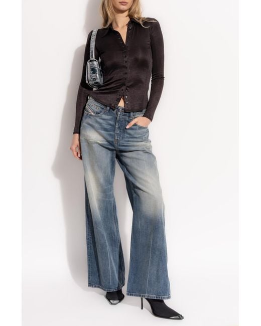 DIESEL Black Shirt C-Elaia