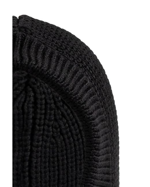 Lemaire Black Wool Hat