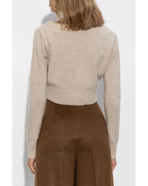 Max Mara Natural Wool Sweater Angri