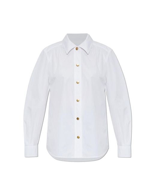 Burberry White Shirt 'Iselde'