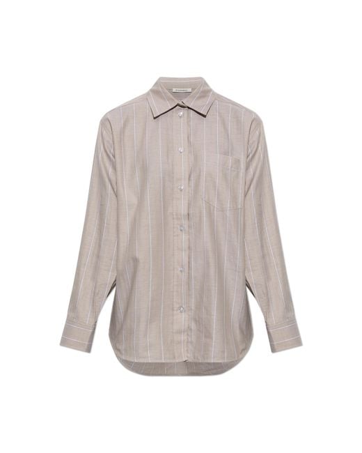 By Malene Birger Natural Cotton Shirt 'Audrey'