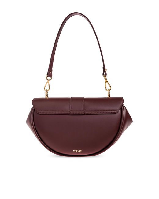 Versace Brown Shoulder Bag 'Virtus'