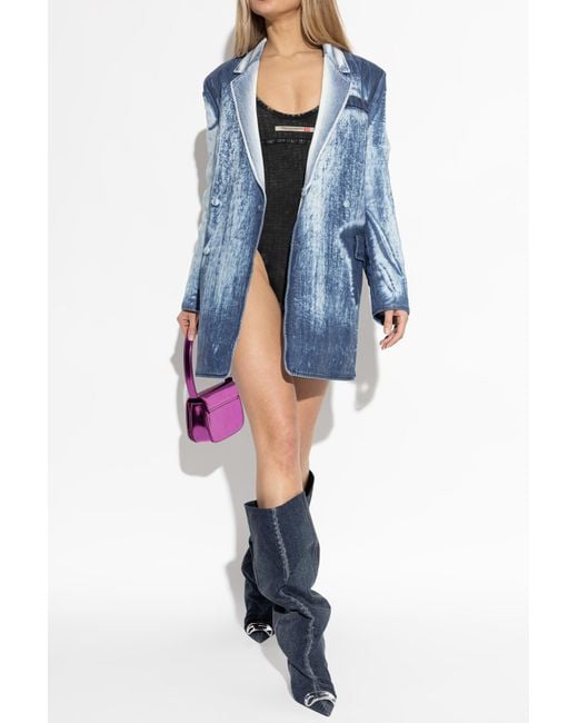 DIESEL Blue Blazer 'De-Lumea-Fsi1'