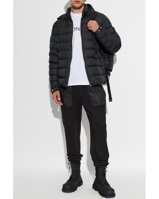 Moncler Black Puffer Jacket 'Arneb' for men