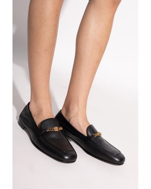 Versace Black Loafers Type Shoes