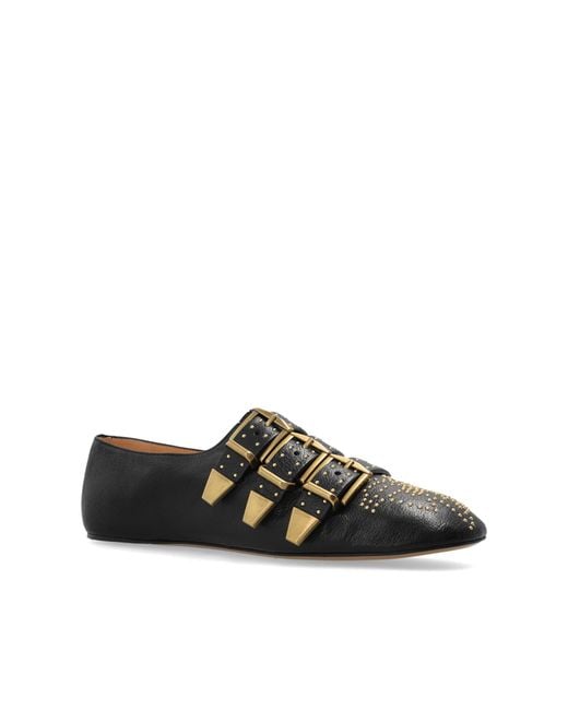 Chloé Black "Susan" Leather Shoes