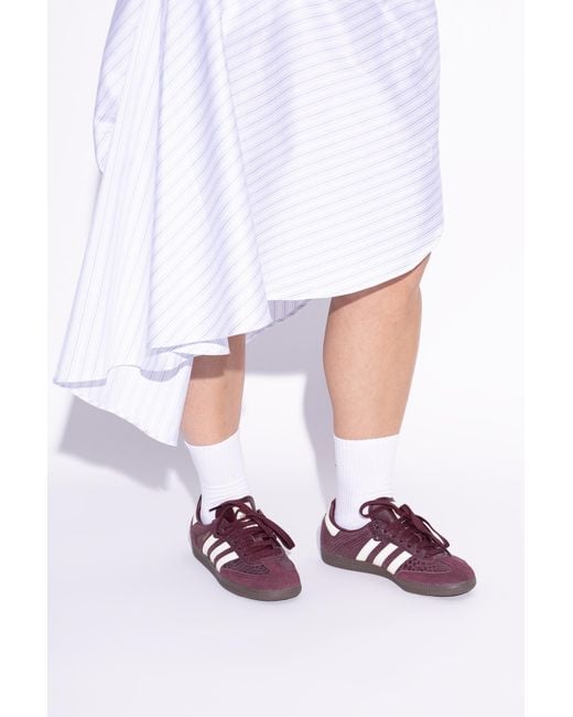 Adidas Originals Brown 'Samba Og W' Sports Shoes