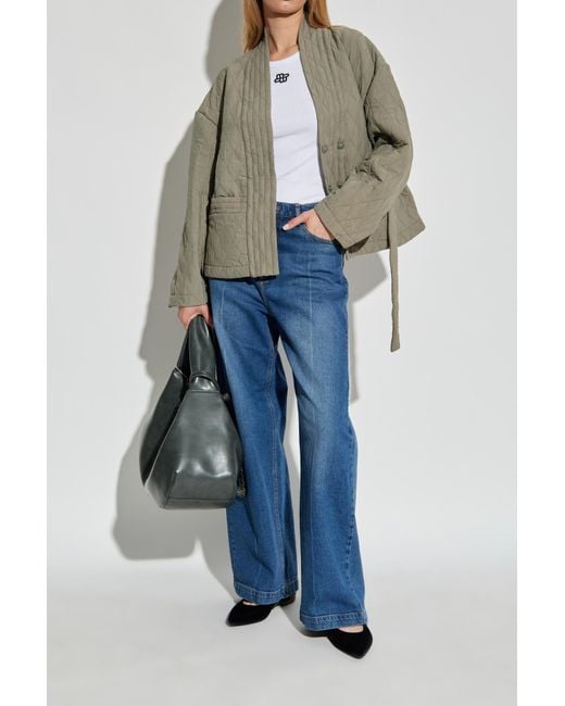 Munthe Natural Quilted Jacket 'Pifita'