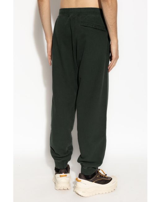 Stone Island Green Sweatpants for men