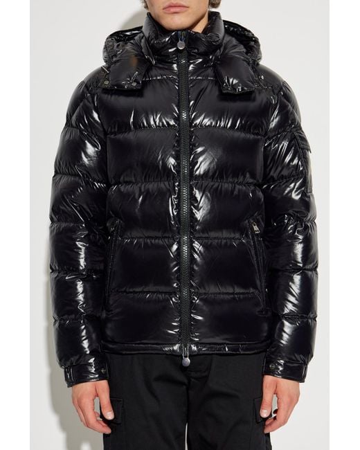 Moncler Black Down Jacket "Maya" for men